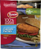 All natural frozen chicken breast patties - Product