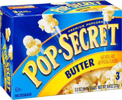 Butter microwave popcorn - Product