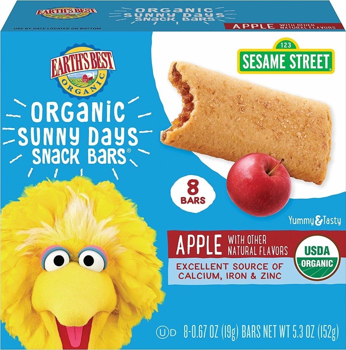Organic sesame street sunny day toddler snack - Product