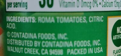 Roma tomatoes paste, tomatoes - Ingredients