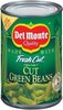Cut green beans with natural sea salt - Producto
