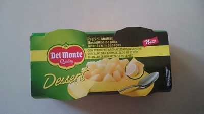 Pezzi di ananas con sciroppo aromatizzato al limone - نتاج - it