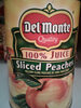 Yellow Cling Peach Slices in 100% Real Fruit Juice - Product