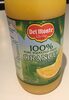 100% pure squeezed fruit orange juice - Product