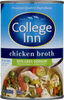 Light & fat free chicken broth - Product