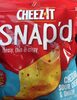 Cheez it snap'd cheddar sour cream & onion cheesy baked snacks - Producto