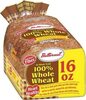 All Whole Grain 100% Whole Wheat Bread - Product