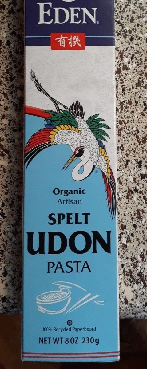 Organic spelt udon pasta - Product