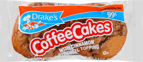 Coffee Cakes With Cinnamon Streusel Topping - Product