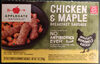 Chicken & maple breakfast sausage, chicken & maple - Product