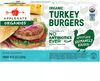 Organic turkey burgers - Product