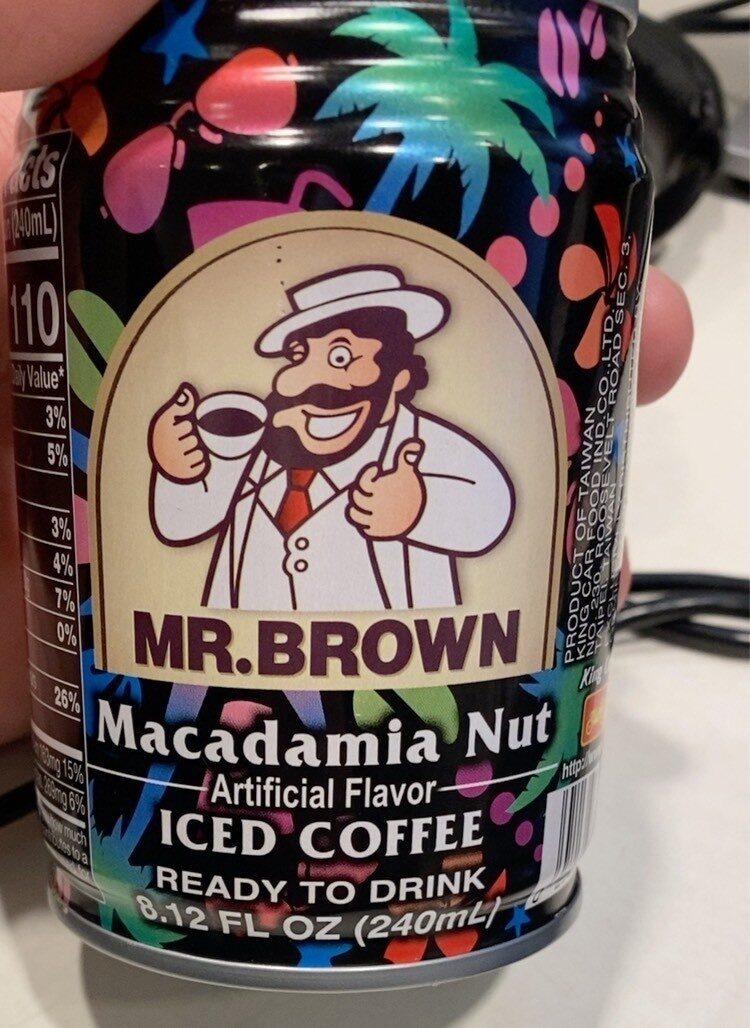 Macadamia Nut Iced Coffee - Product