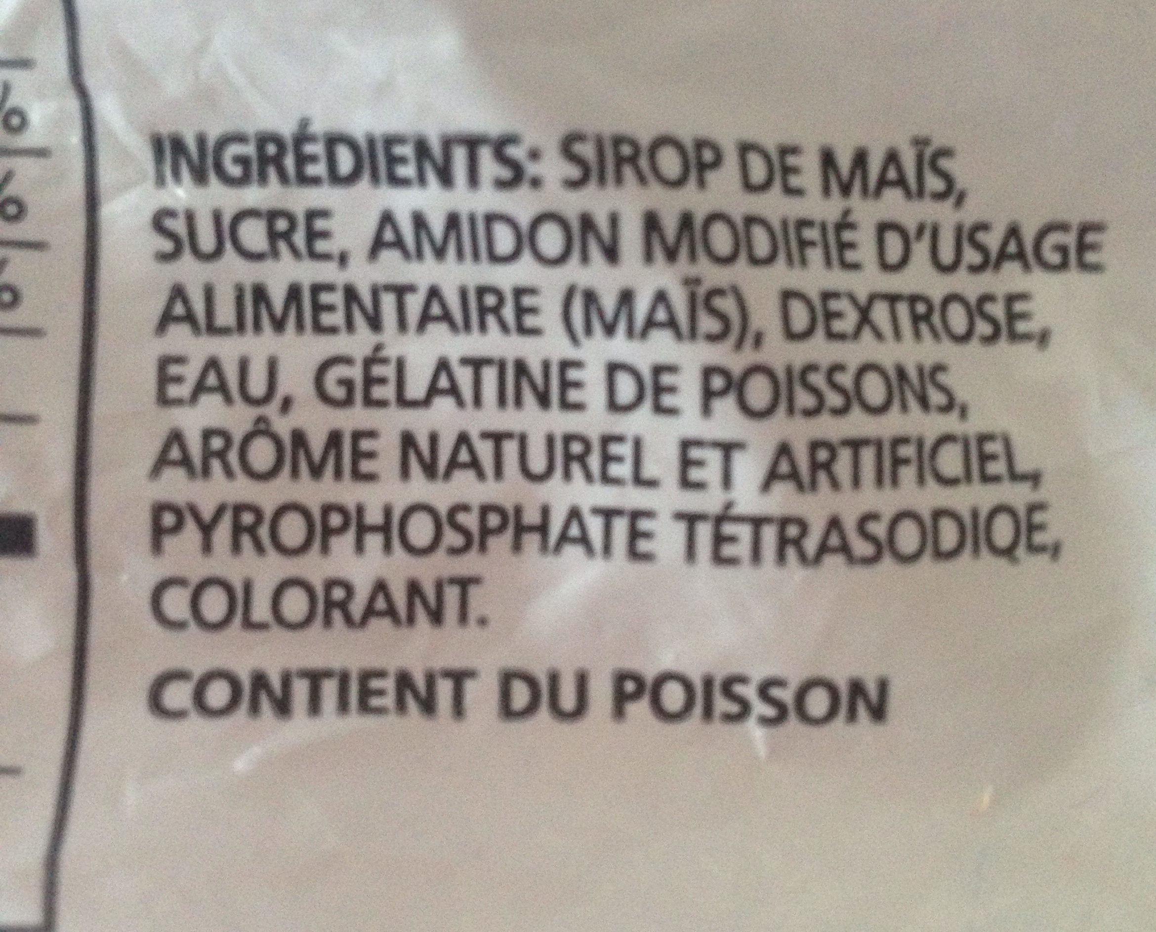 Paskesz Mini Marshmallows - Ingredients - fr