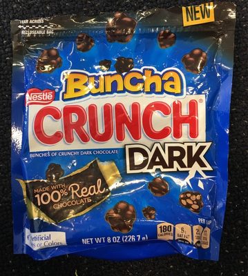 Bunches of crunchy dark chocolate - Produit