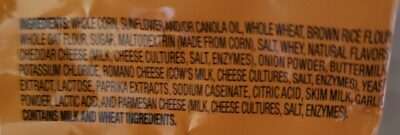 Whole grain snacks - Ingredients