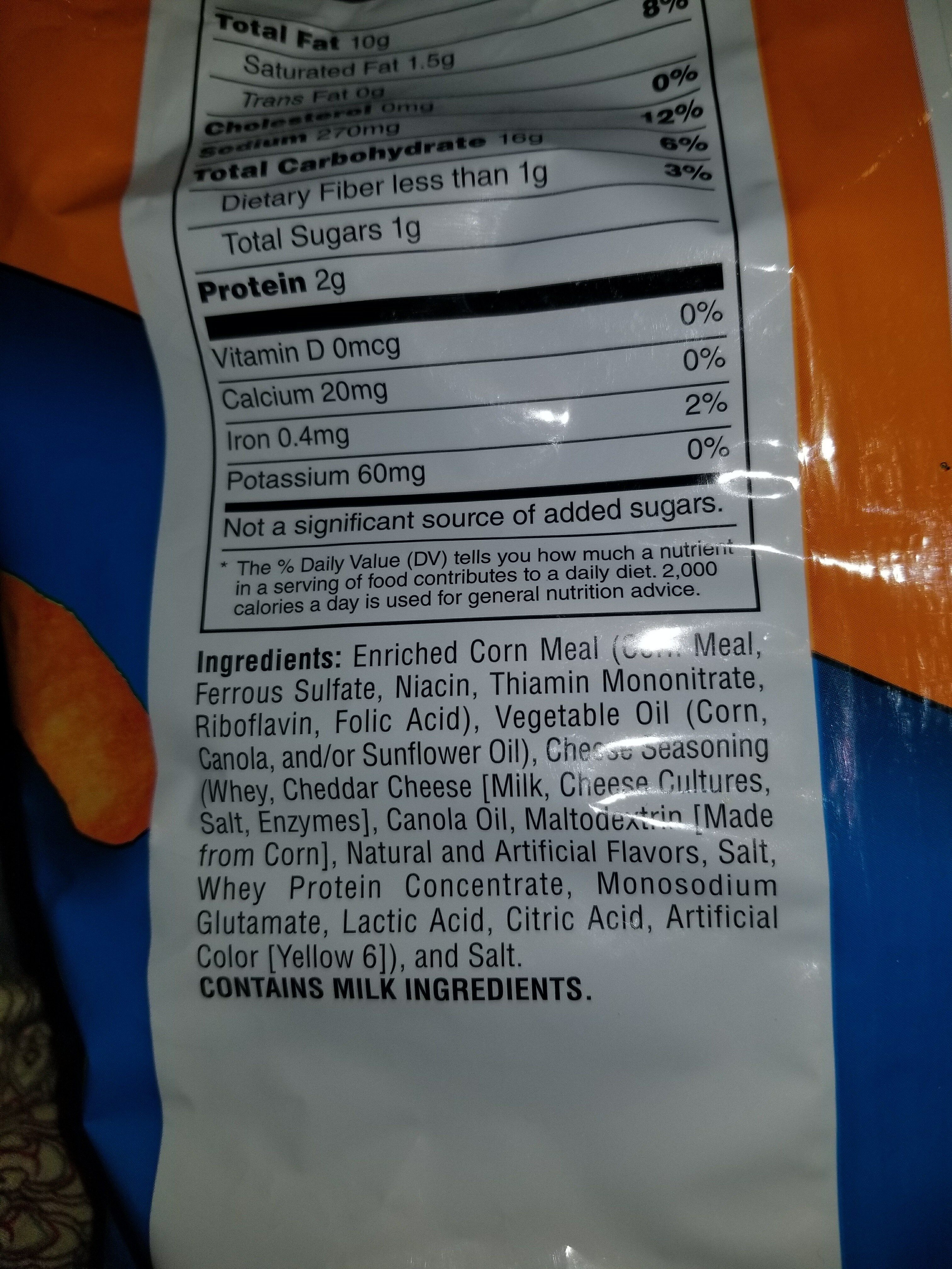 naakt Uitdrukkelijk Buurt Cheetos Puffs Large - 255.1g
