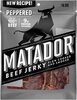 Matador slow cooked and smoked peppered beef jerky - Produkt