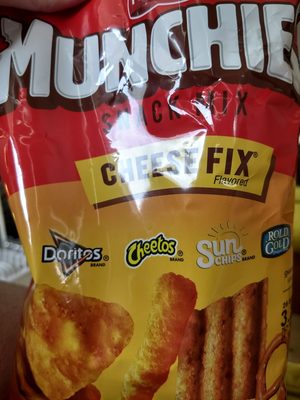 Calories in Frito Lay Munchies Cheese Fix Snack Mix 8 Ounce Plastic Bag