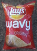 Lay's Wavy Original Potato Chips 10 Ounce Bag - Product