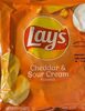 Cheddar & Spur Cream Flavored Potato chips - Product