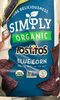Simply organic tostitos blue corn tortilla chips with sea salt - Produit