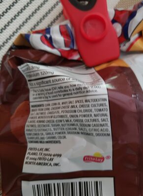 Chili Cheese Flavored Corn Chips - Ingredients