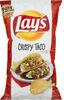 Crispy taco flavored potato chips - Produit