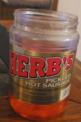 Herb's Hot Pickled Sausage - Product