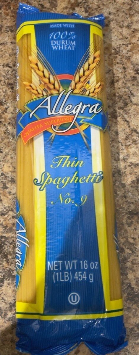 Thin Spaghetti No. 9 - Product