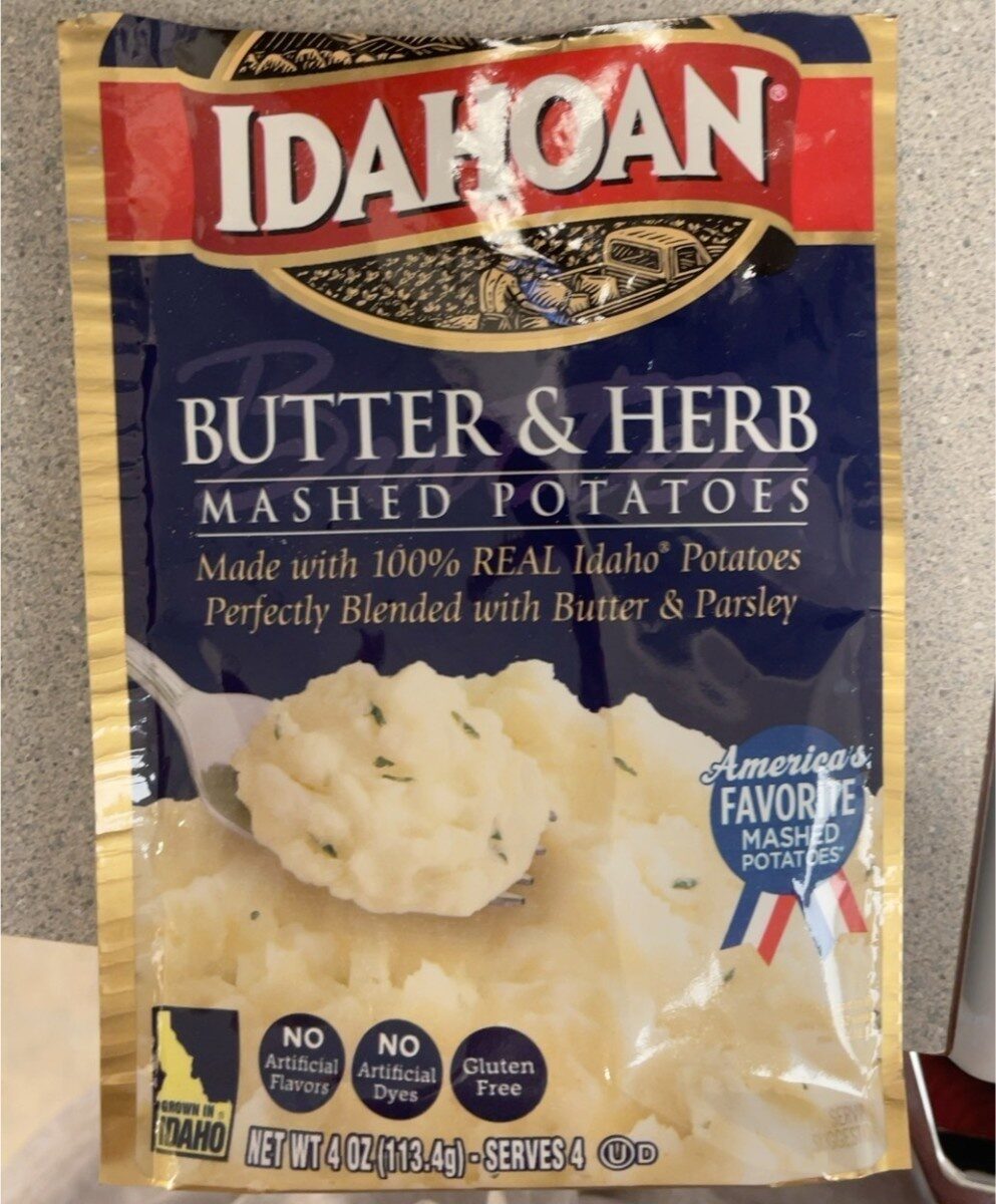 Butter & herb mashed potatoes - Product