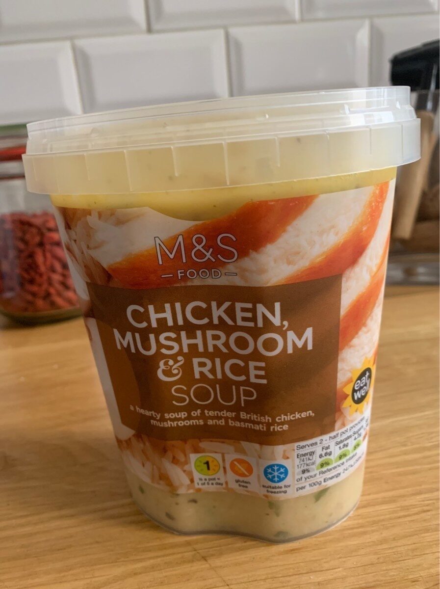 Chicken, Mushroom & Rice Soup - Produkt - fr