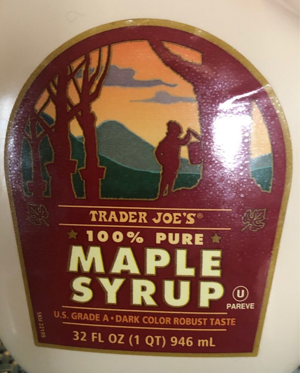 100% pure maple syrup - Product