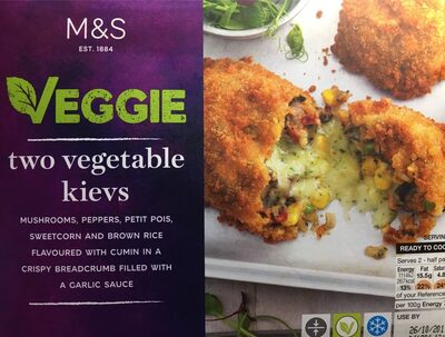 Vegetable kievs - Product
