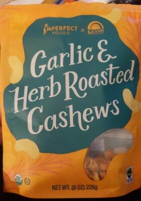 Garlic and herb roasted cashews - Product