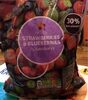Frozen strawberries and blueberries - Produit