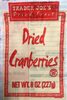 Dried Cranberries - Product
