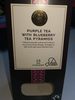 Purple Tea With Blueberry Tea Pyramid - Product
