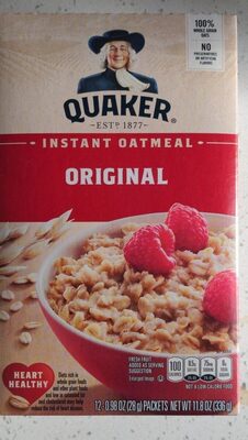 Quaker Instant Oatmeal Original - Product