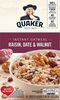 Instant oatmeal raisin date walnut - Product
