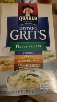 Quaker flavor variety instant grits - Produkt - en