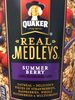 Quaker Real Medleys Summer Berry Oatmeal 2.46 Ounce Cup - Product