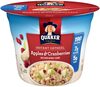 Quaker Instant Oatmeal Apple Cranberry 1.79 Ounce Plastic Cup - Produkt