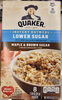 Quaker Instant Oatmeal Lower Sugar Maple & Brown Sugar - Product