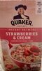 Instant Oatmeal Strawberries & Cream - Produkt