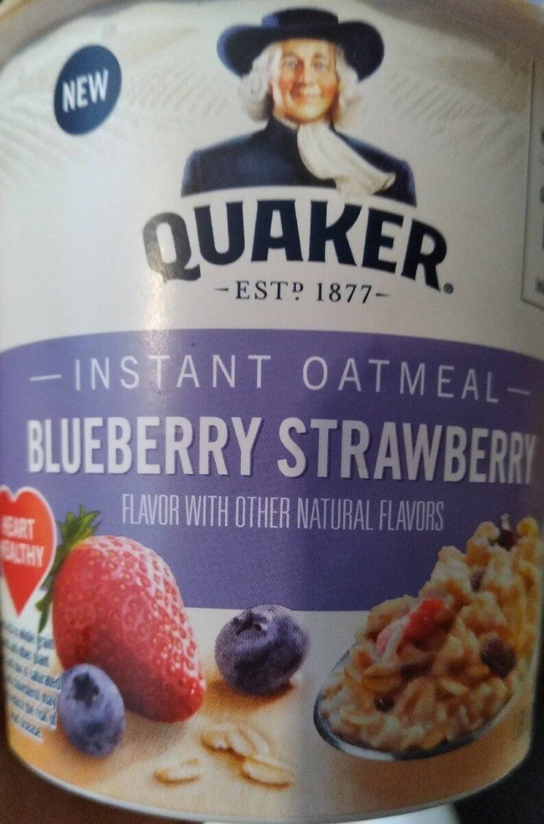 INSTANT OATMEAL Blueberry Strawberry - Product