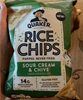 rice chips sour cream and chive - Product