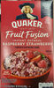 Quaker Fruit Fusion Instant Oatmeal - Raspberry Strawberry - Product