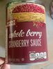 whole berry cranberry sauce - Product