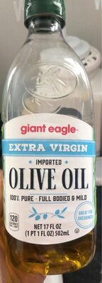 Calories in Giant Eagle,  Giant Eagle  Inc. Mediterranean Blend Extra Virgin Olive Oil