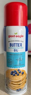 Non-Stick Cooking Spray - Artifically Flavored - Butter Oil - Produit - en